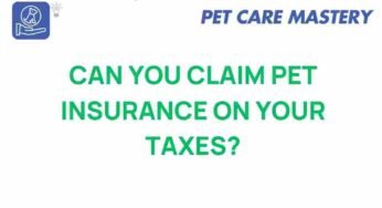 Unpacking the Mystery: Can You Claim Pet Insurance on Your Taxes?