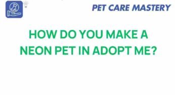 Unlocking the Secrets: How to Create a Neon Pet in Adopt Me