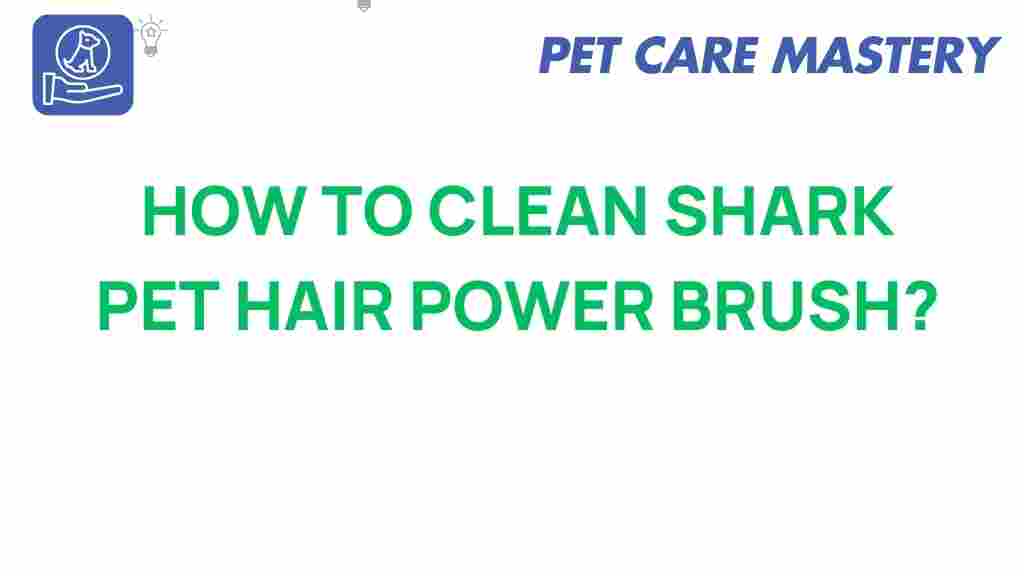 shark-pet-hair-cleaning-tips