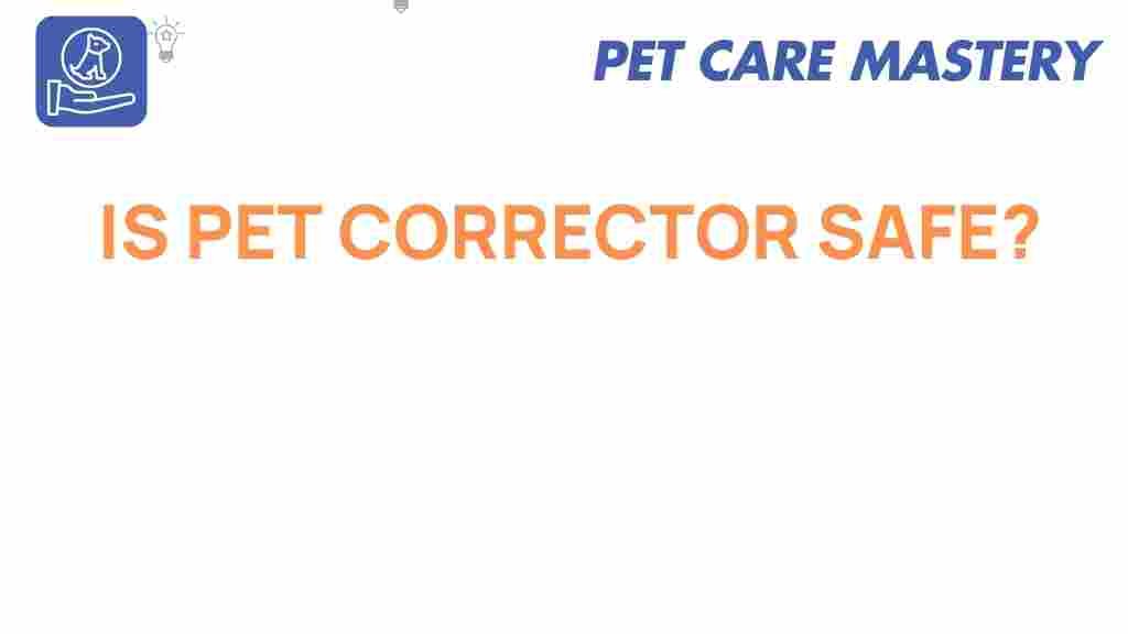 pet-corrector-safe