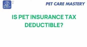Is Pet Insurance Tax Deductible? Unraveling the Financial Mystery